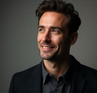 Headshot of Alex Thompson, Lead Architectural Photographer at Castluma